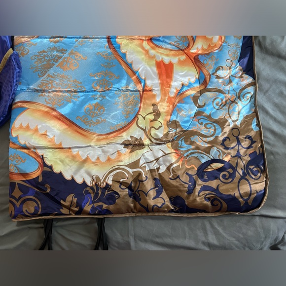 Vintage 90s Disney Princess Sleeping Bag / Bed In Bag _ Cinderella_ Original tag - Picture 9 of 16